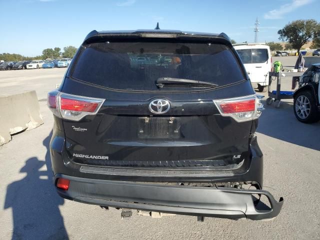 2016 Toyota Highlander LE