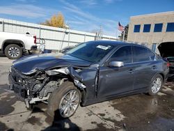 Infiniti q50 salvage cars for sale: 2015 Infiniti Q50 Base