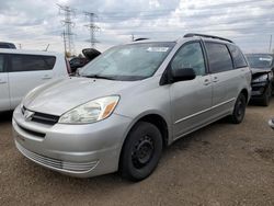 Vehiculos salvage en venta de Copart Elgin, IL: 2004 Toyota Sienna CE