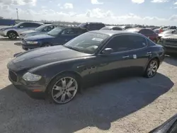 Salvage cars for sale at Arcadia, FL auction: 2008 Maserati Quattroporte M139