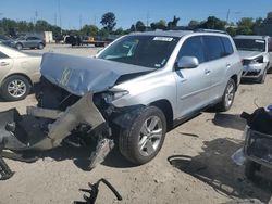 Salvage cars for sale at Bridgeton, MO auction: 2013 Toyota Highlander Limited