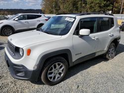 Salvage cars for sale from Copart Concord, NC: 2016 Jeep Renegade Latitude