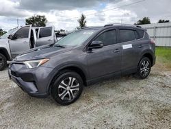 Flood-damaged cars for sale at auction: 2017 Toyota Rav4 LE