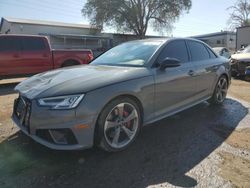 Salvage cars for sale at Albuquerque, NM auction: 2019 Audi S4 Premium Plus