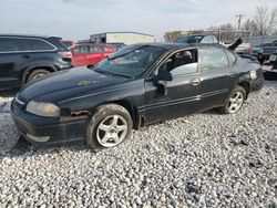 Salvage cars for sale from Copart Wayland, MI: 2004 Chevrolet Impala LS