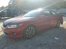 Salvage cars for sale from Copart Knightdale, NC: 2013 Honda Accord EXL