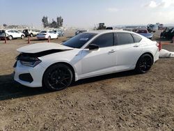 Acura Vehiculos salvage en venta: 2021 Acura TLX Tech A