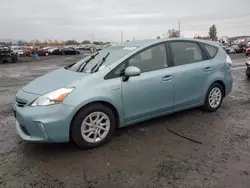 Toyota Prius salvage cars for sale: 2013 Toyota Prius V