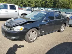 Chevrolet Impala SS salvage cars for sale: 2009 Chevrolet Impala SS