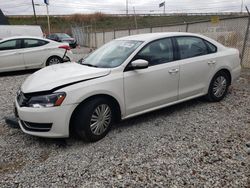 Salvage cars for sale at Northfield, OH auction: 2014 Volkswagen Passat S