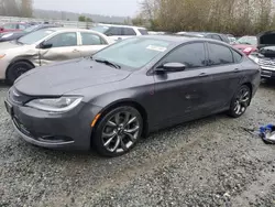 Chrysler Vehiculos salvage en venta: 2015 Chrysler 200 S