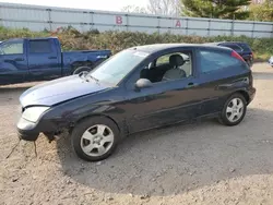 Salvage cars for sale at Davison, MI auction: 2007 Ford Focus ZX3