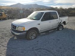 Salvage cars for sale at Reno, NV auction: 2001 Ford F150 Supercrew