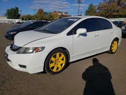 Honda Civic salvage cars for sale: 2010 Honda Civic LX