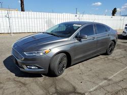 Salvage cars for sale from Copart Van Nuys, CA: 2017 Ford Fusion SE