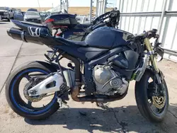 Salvage cars for sale from Copart Littleton, CO: 2006 Honda CBR600 RR