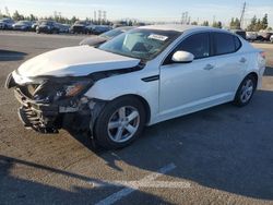 KIA salvage cars for sale: 2015 KIA Optima LX