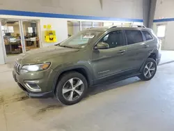 Jeep salvage cars for sale: 2019 Jeep Cherokee Limited