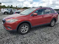 Salvage cars for sale at Riverview, FL auction: 2015 Mazda CX-9 Touring