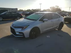 Salvage cars for sale at Wilmer, TX auction: 2024 Toyota Corolla SE