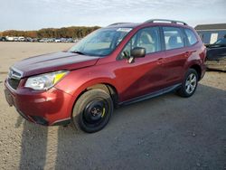 Salvage cars for sale from Copart Assonet, MA: 2016 Subaru Forester 2.5I