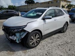 Chevrolet salvage cars for sale: 2024 Chevrolet Equinox Premiere