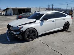 Honda salvage cars for sale: 2022 Honda Accord Sport SE