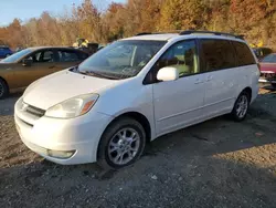 Toyota Sienna xle salvage cars for sale: 2005 Toyota Sienna XLE