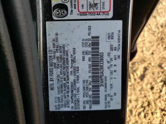 2011 Ford Fusion SEL