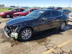 Infiniti salvage cars for sale: 2015 Infiniti Q50 Base