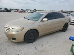 Salvage cars for sale at San Antonio, TX auction: 2010 Toyota Camry Base