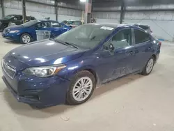 2018 Subaru Impreza Premium Plus en venta en Des Moines, IA