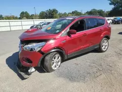 Salvage cars for sale from Copart Shreveport, LA: 2018 Ford Escape SEL