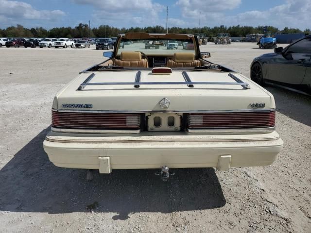 1986 Chrysler Lebaron