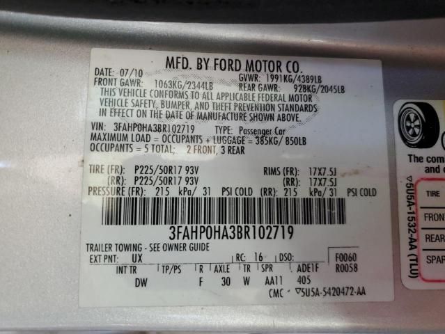 2011 Ford Fusion SE