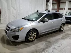 Salvage cars for sale at Leroy, NY auction: 2014 Subaru Impreza Premium