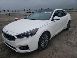 Flood-damaged cars for sale at auction: 2017 KIA Cadenza Premium