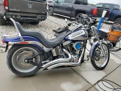 Salvage motorcycles for sale at Wayland, MI auction: 2007 Harley-Davidson Fxst Custom