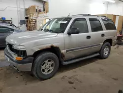 Chevrolet salvage cars for sale: 2005 Chevrolet Tahoe K1500