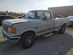 Salvage cars for sale at Mentone, CA auction: 1991 Ford F250