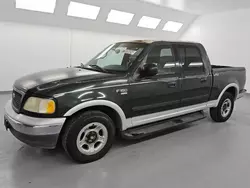 Ford salvage cars for sale: 2002 Ford F150 Supercrew