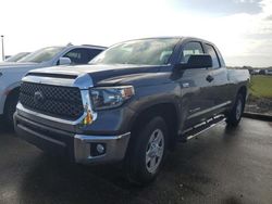 Salvage cars for sale at Riverview, FL auction: 2021 Toyota Tundra Double Cab SR