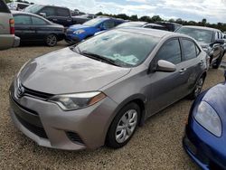 Carros dañados por inundaciones a la venta en subasta: 2016 Toyota Corolla L