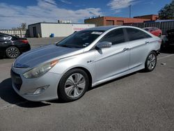 Salvage cars for sale at Anthony, TX auction: 2013 Hyundai Sonata Hybrid