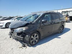 Toyota Sienna Sport salvage cars for sale: 2012 Toyota Sienna Sport