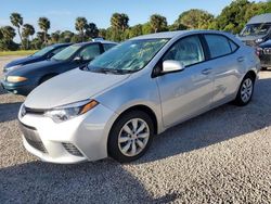 Salvage cars for sale at Riverview, FL auction: 2016 Toyota Corolla L