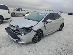 Salvage cars for sale at Taylor, TX auction: 2019 Toyota Corolla SE