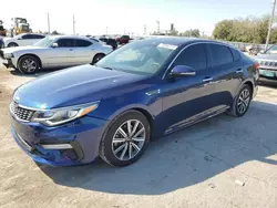 Salvage cars for sale at Oklahoma City, OK auction: 2019 KIA Optima LX