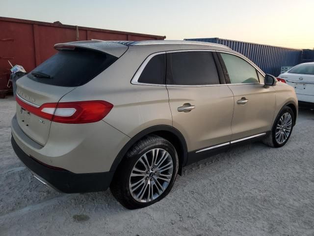 2017 Lincoln MKX Reserve