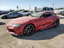 Carros salvage sin ofertas aún a la venta en subasta: 2022 Toyota Supra Base